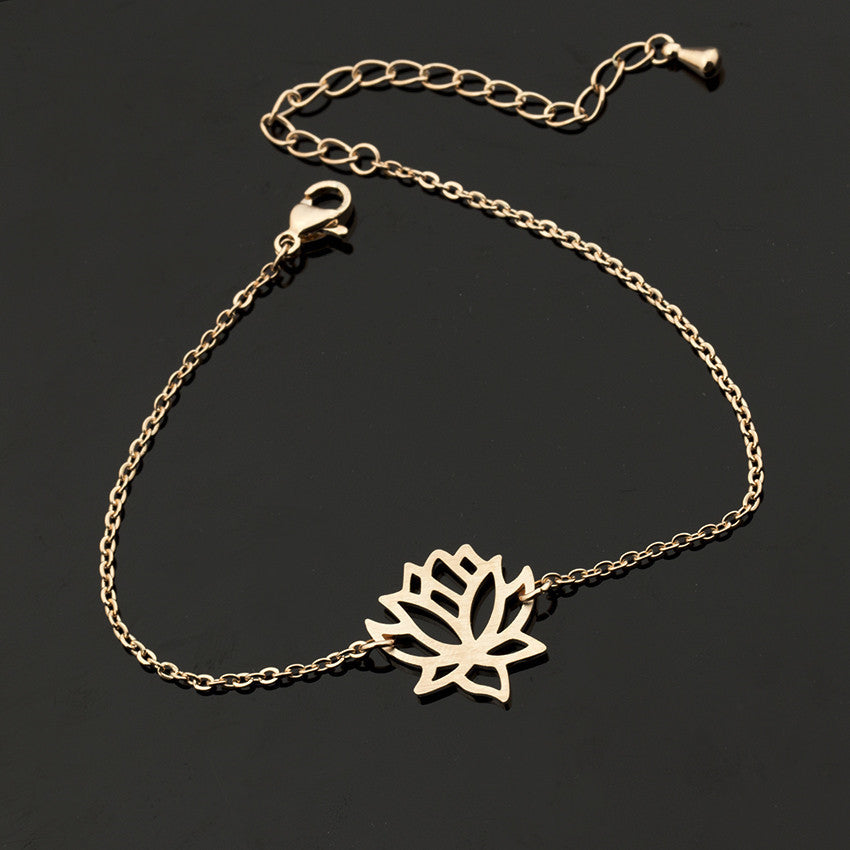 Serenity Lotus Bracelet