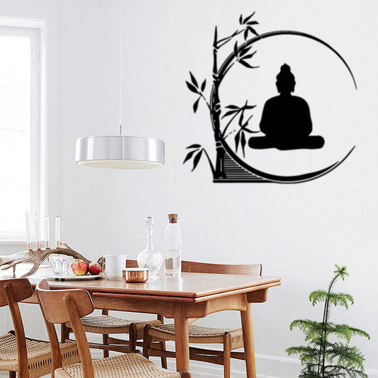 Bamboo Buddha Wall Sticker