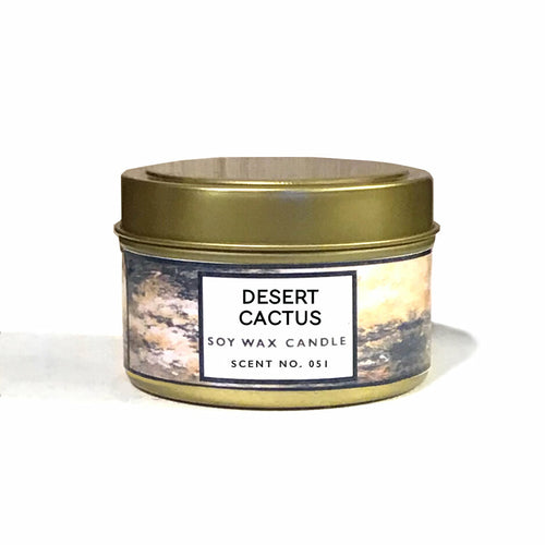 Cactus Oasis Scented Wax Candle