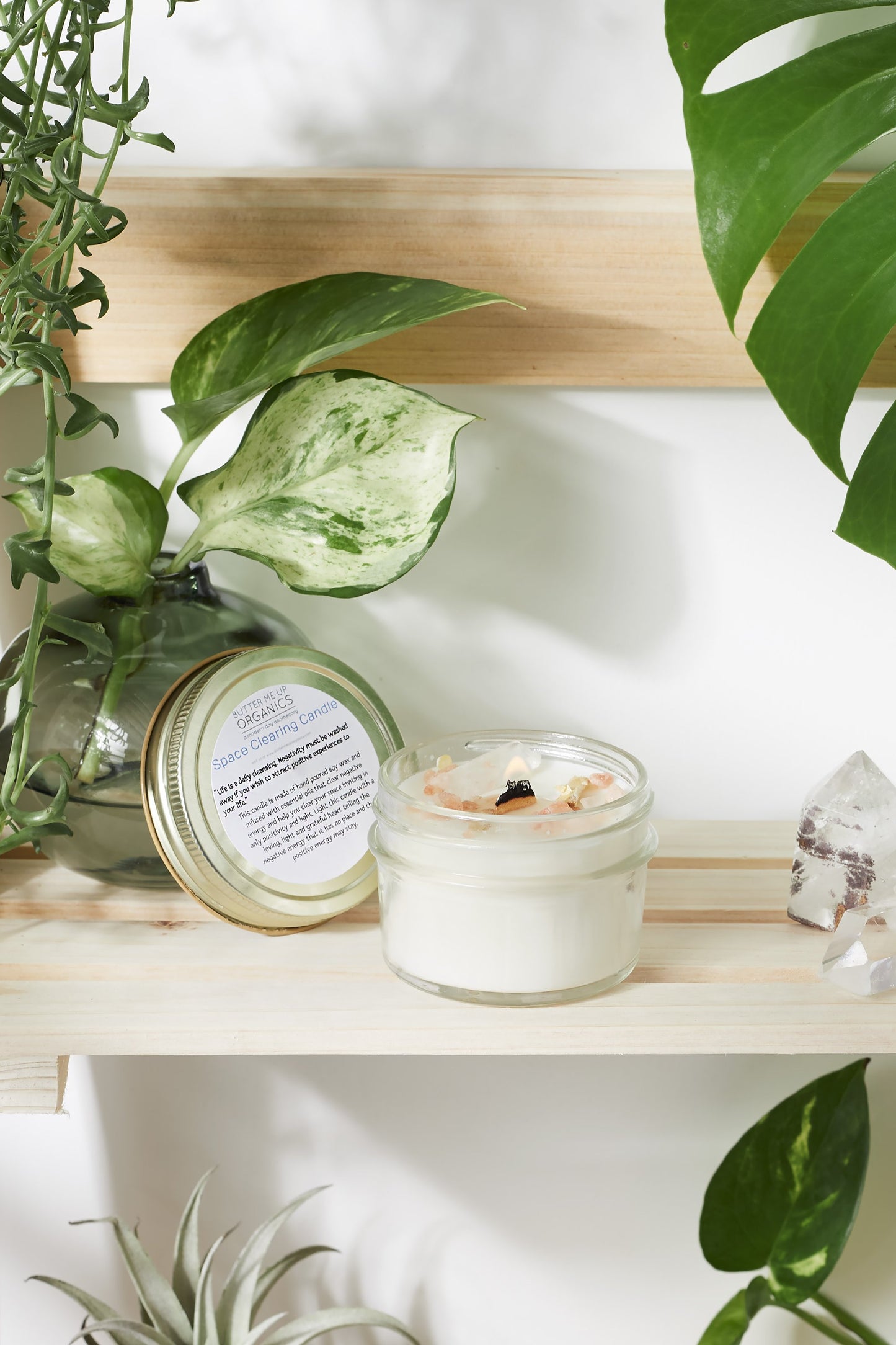 Clearing Cosmos Soy Intention Candle