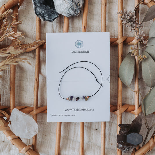 Boho Bliss Anxiety Crystal Bracelet