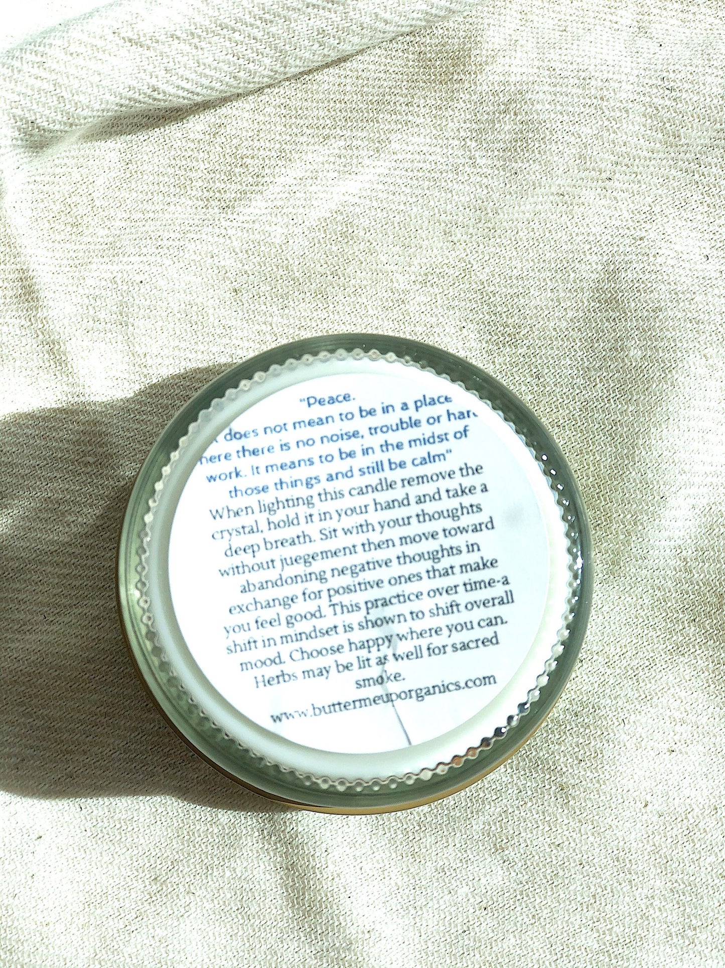 Candle of Peace Serenity Ritual