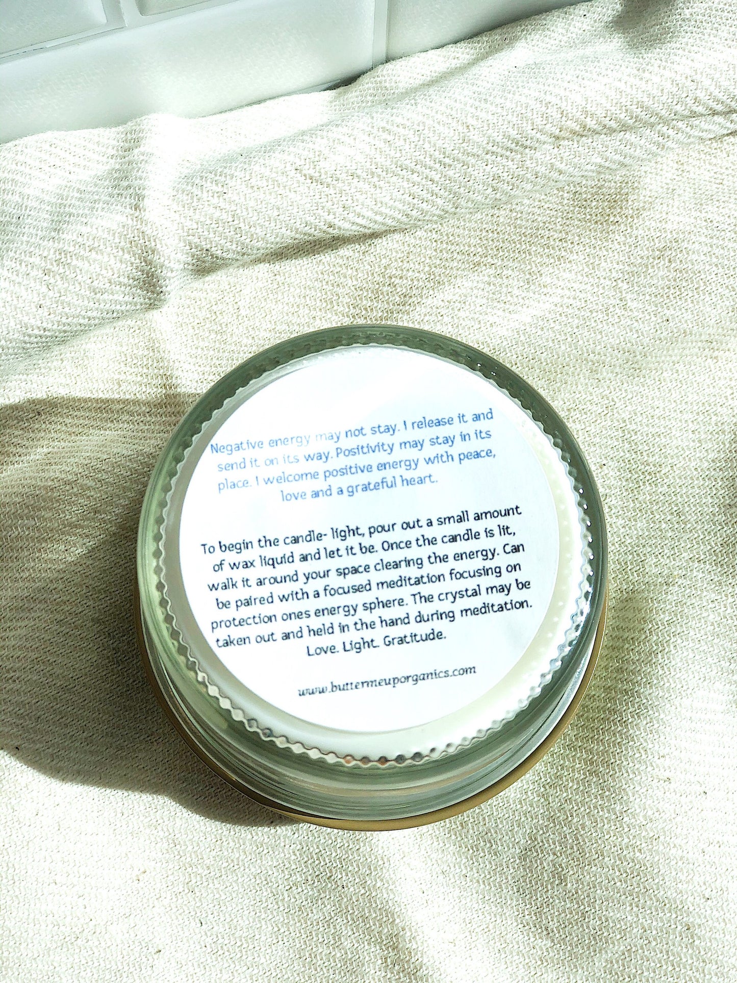 Clearing Cosmos Soy Intention Candle