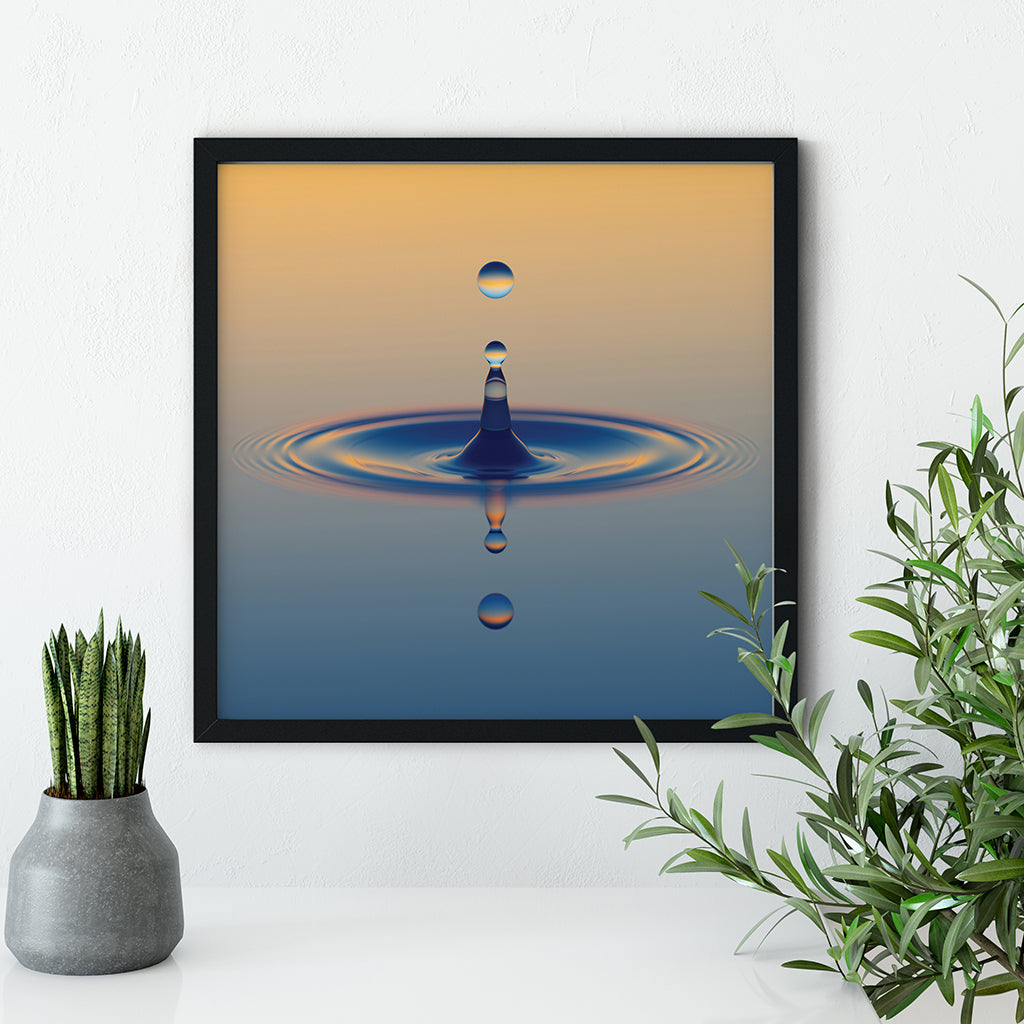Meditation Wall Art - Mindfulness Symbol Reminder
