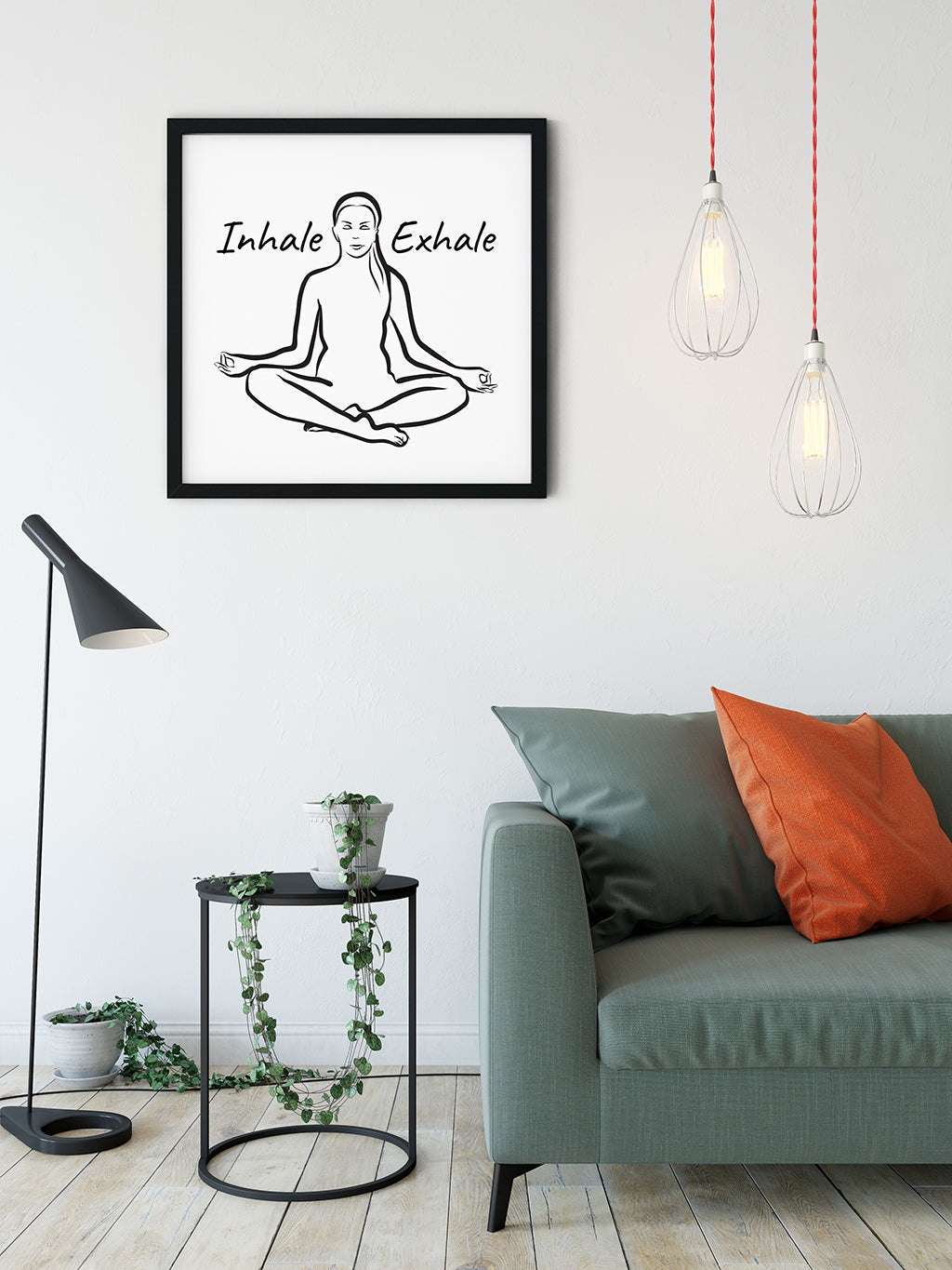 Meditation Wall Art - Inhale Exhale