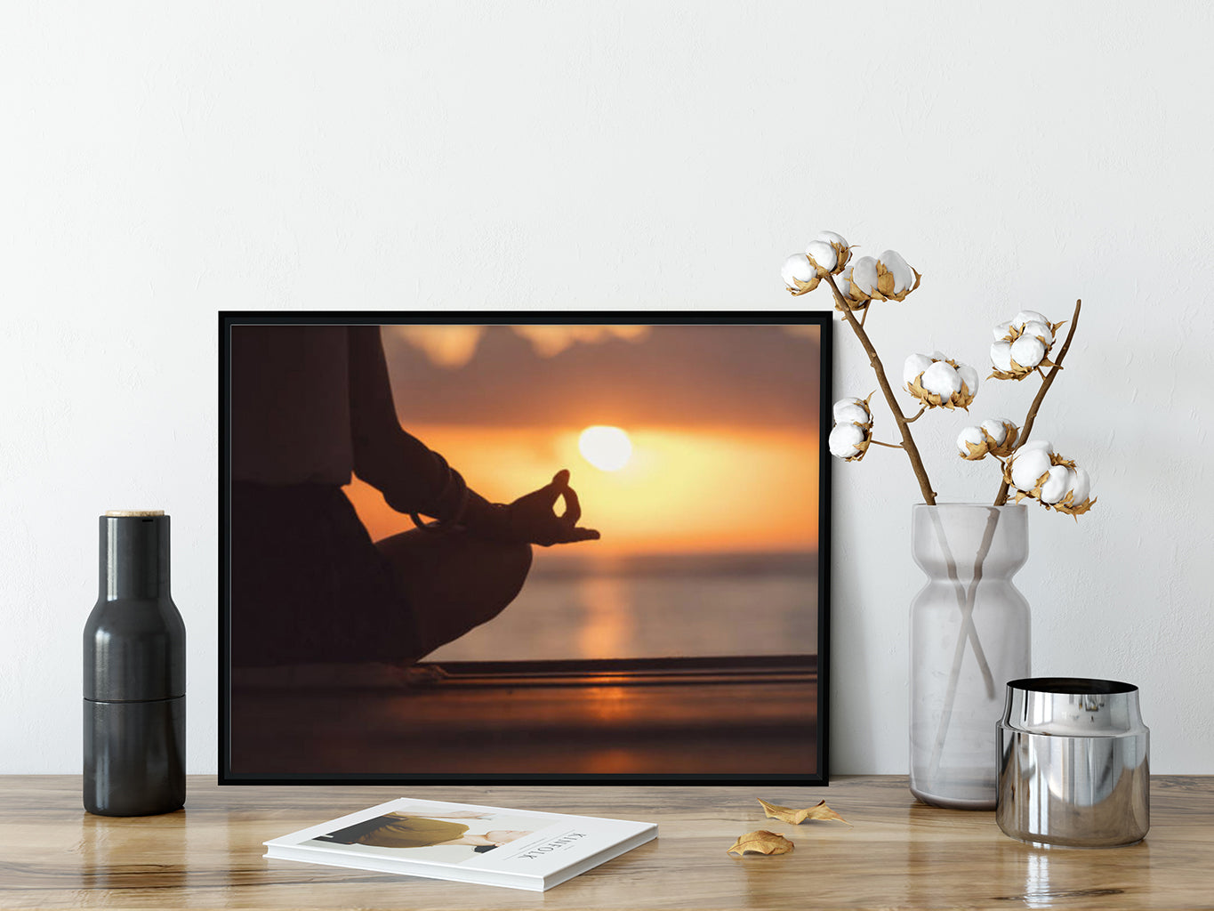 Meditation Wall Art - Sunset Meditation