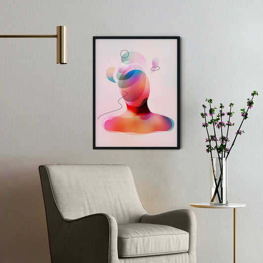 Background Thoughts - Meditation Wall Art