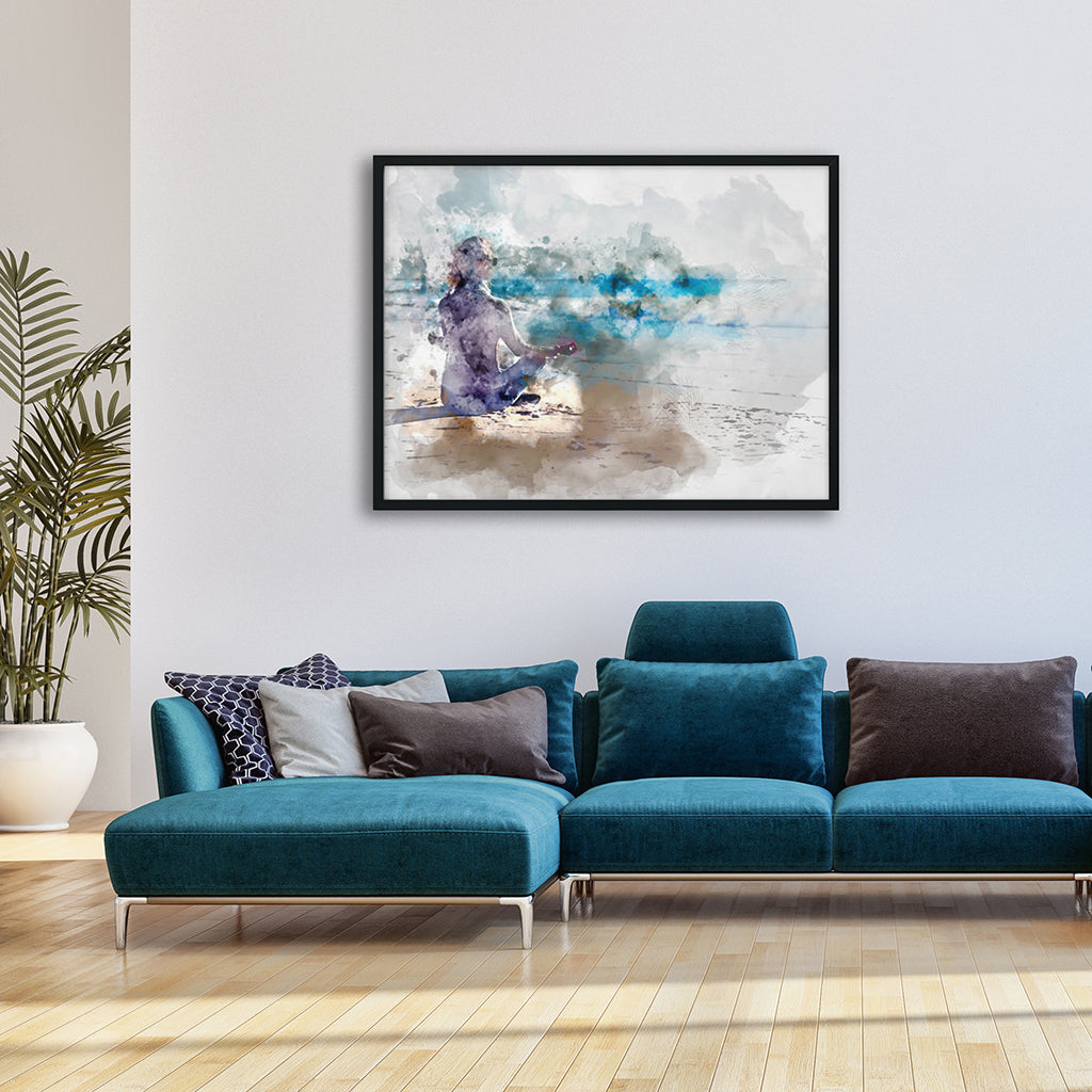 Ancient Tone Of Meditation - Meditation Wall Art