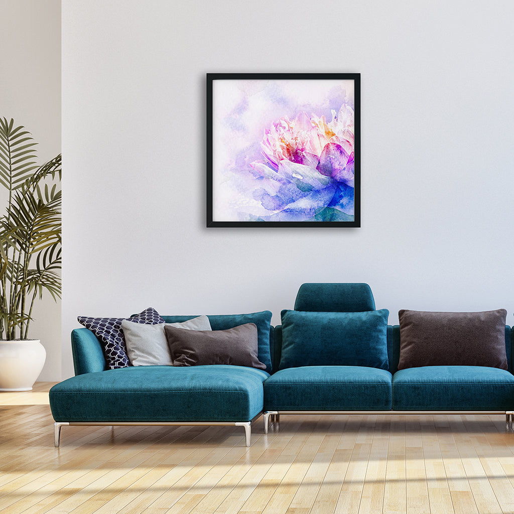 To Blossom Like Lotus - Meditation Wall Art