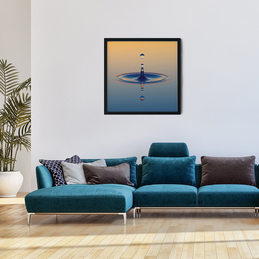 Meditation Wall Art - Mindfulness Symbol Reminder