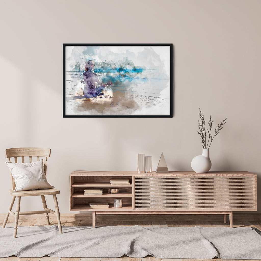 Ancient Tone Of Meditation - Meditation Wall Art