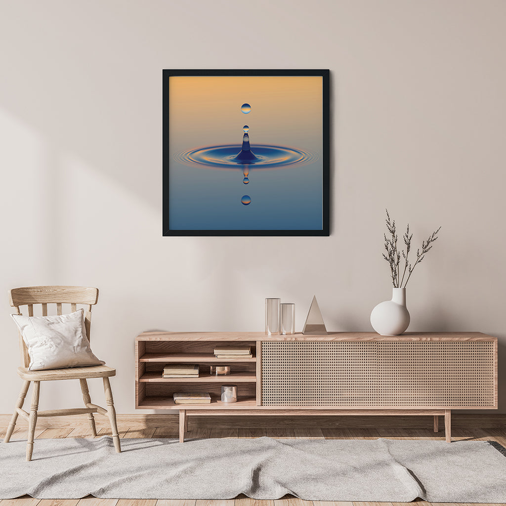 Meditation Wall Art - Mindfulness Symbol Reminder