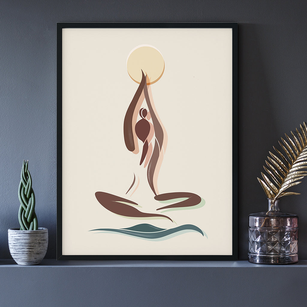 Meditation Wall Art - Yoga