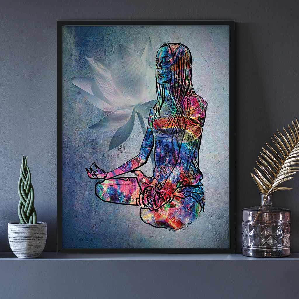 Meditation Wall Art - 50 Shades