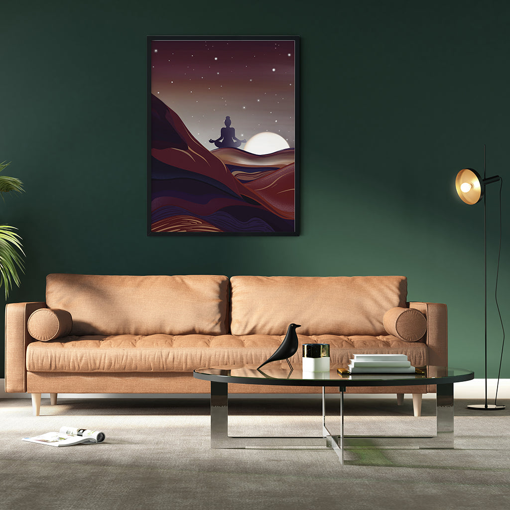 Meditation Wall Art - Desert Meditation