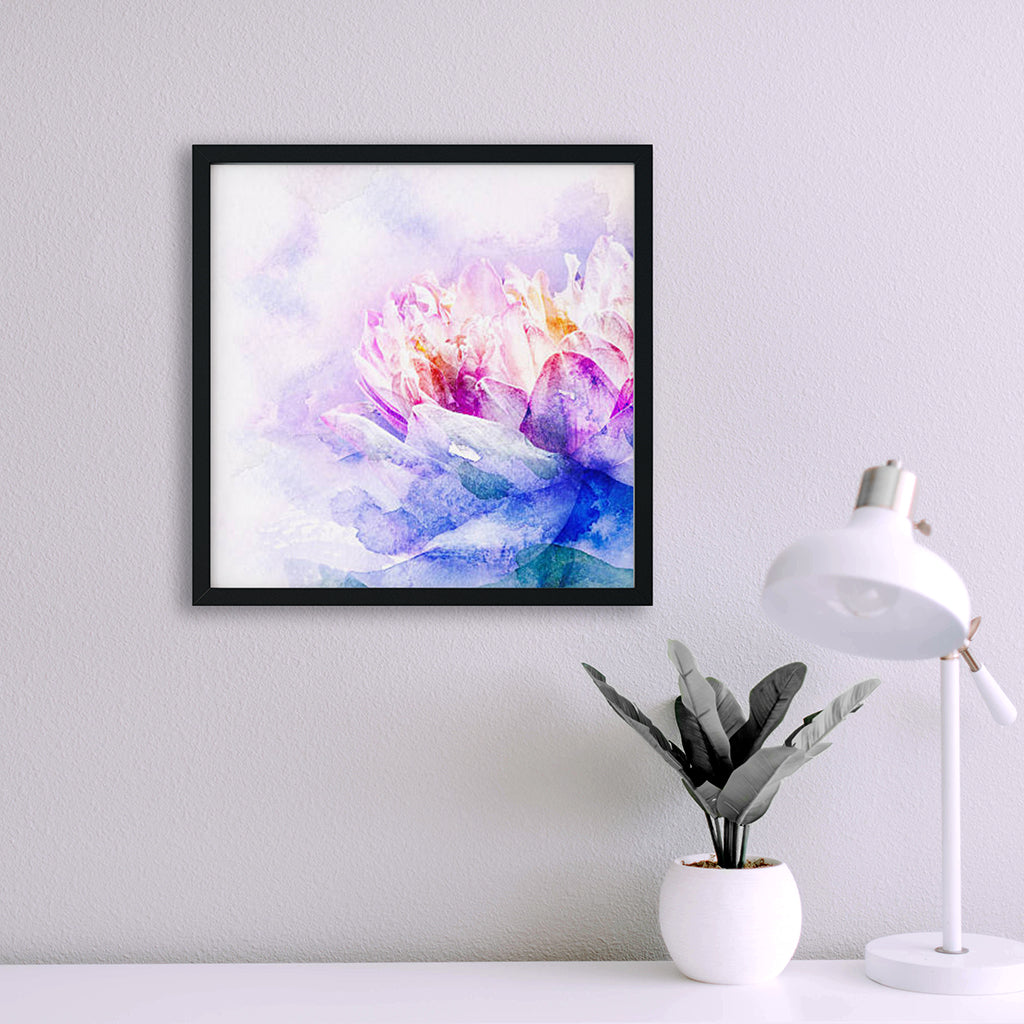 To Blossom Like Lotus - Meditation Wall Art