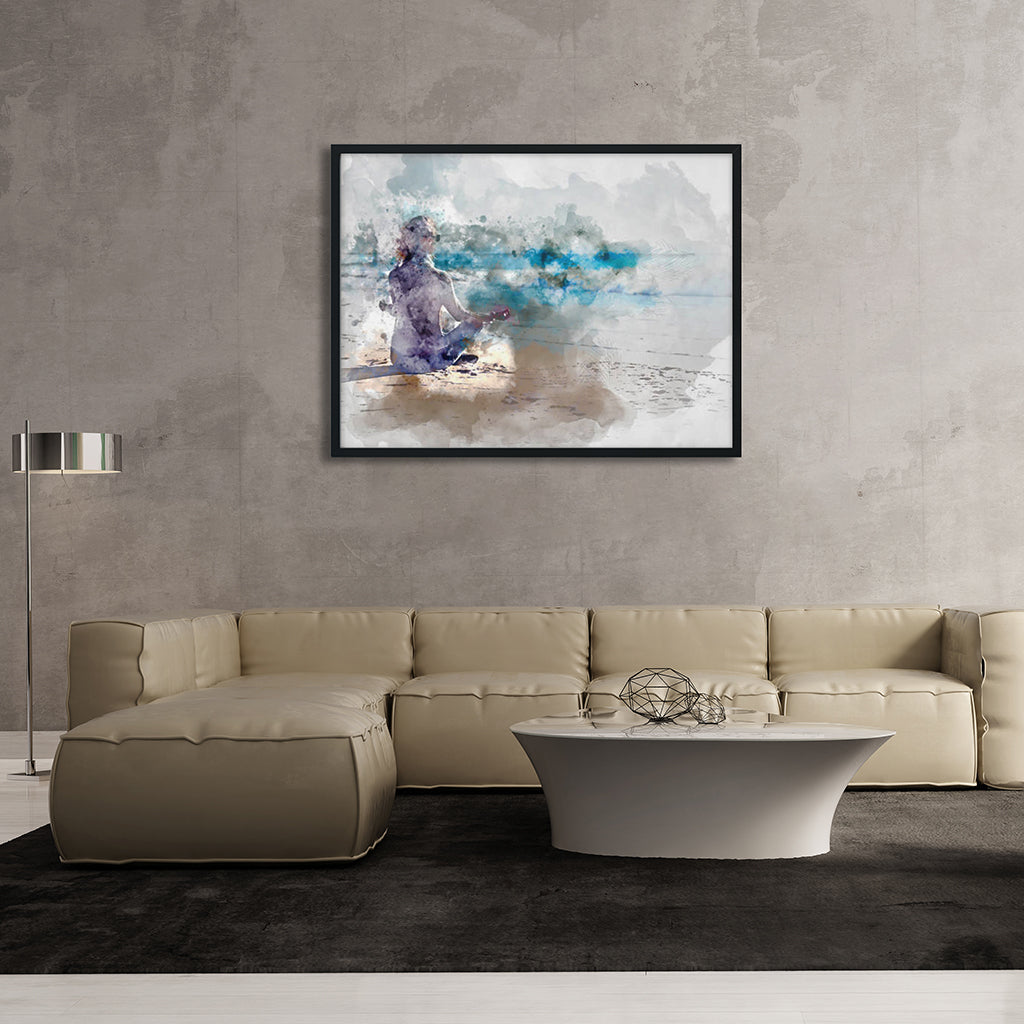 Ancient Tone Of Meditation - Meditation Wall Art