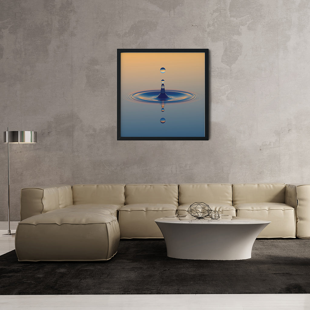 Meditation Wall Art - Mindfulness Symbol Reminder