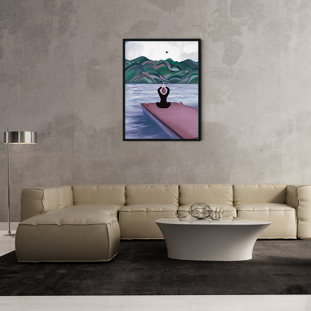 Meditation Wall Art - Mindful Walls