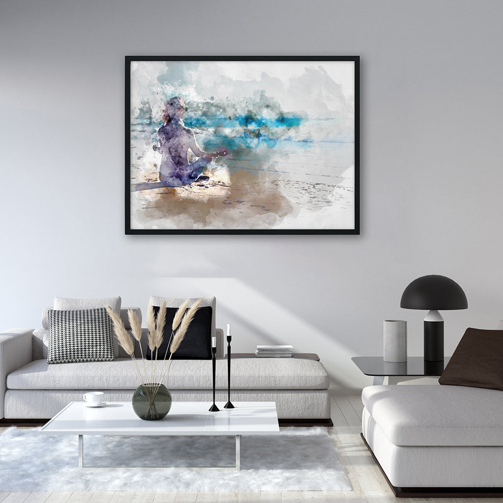 Ancient Tone Of Meditation - Meditation Wall Art