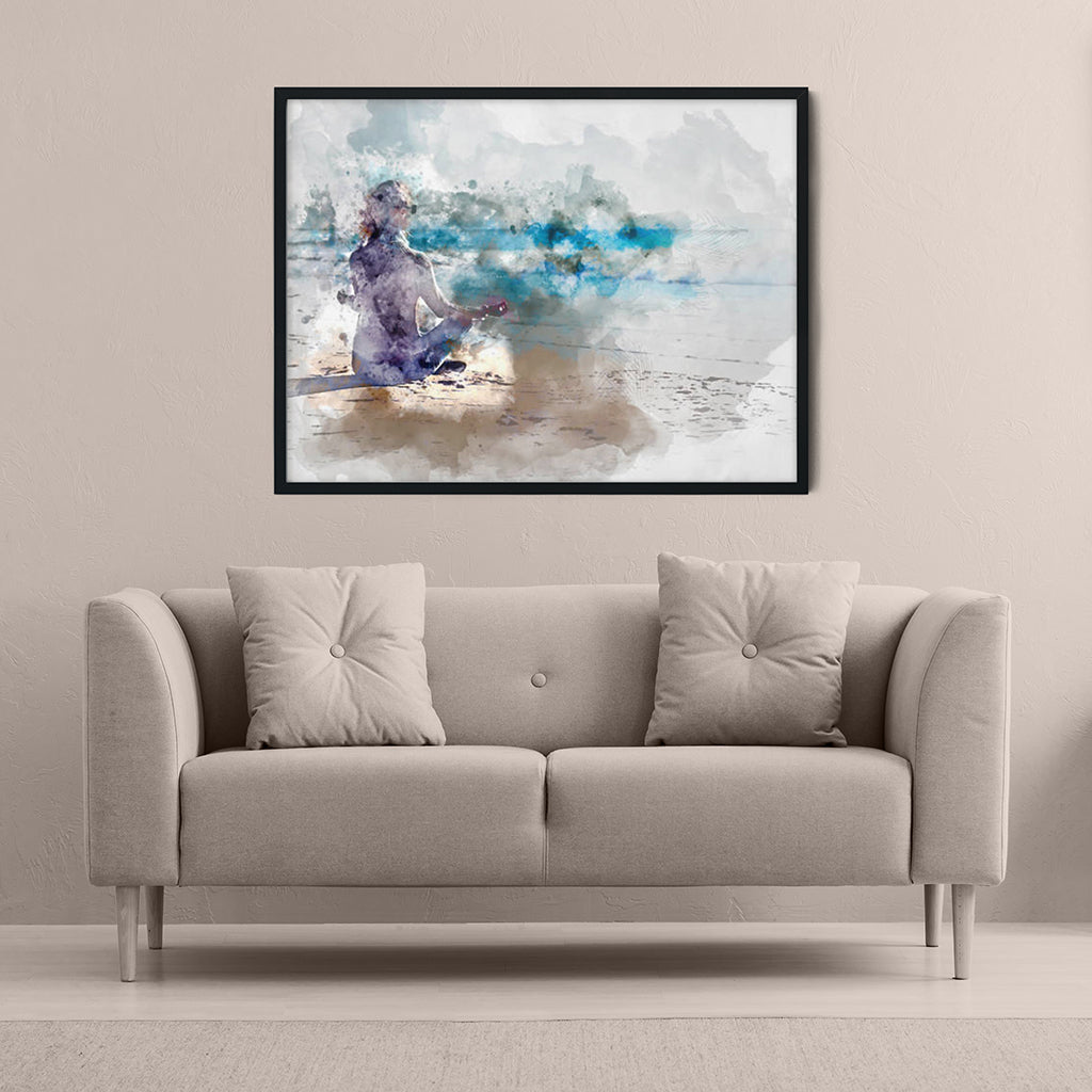 Ancient Tone Of Meditation - Meditation Wall Art