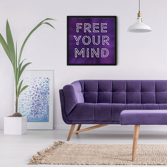 Meditation Wall Art - Free Your Mind