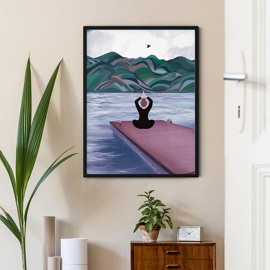 Meditation Wall Art - Mindful Walls