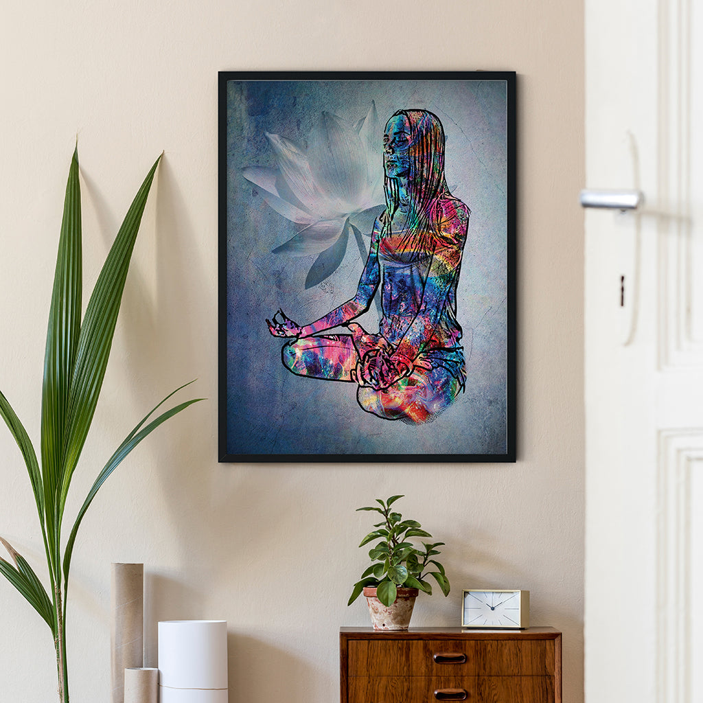 Meditation Wall Art - 50 Shades