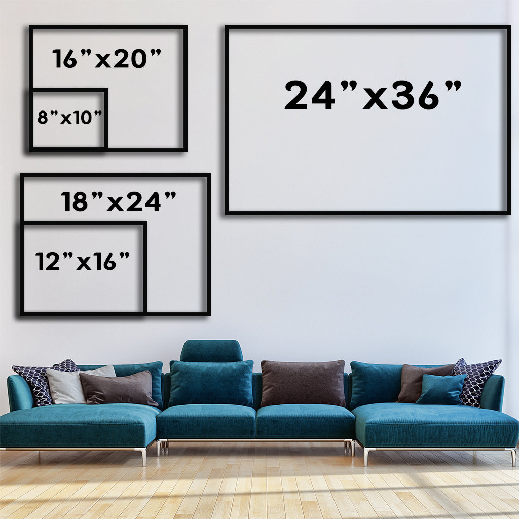 Sunset With Buddha - Meditation Wall Art