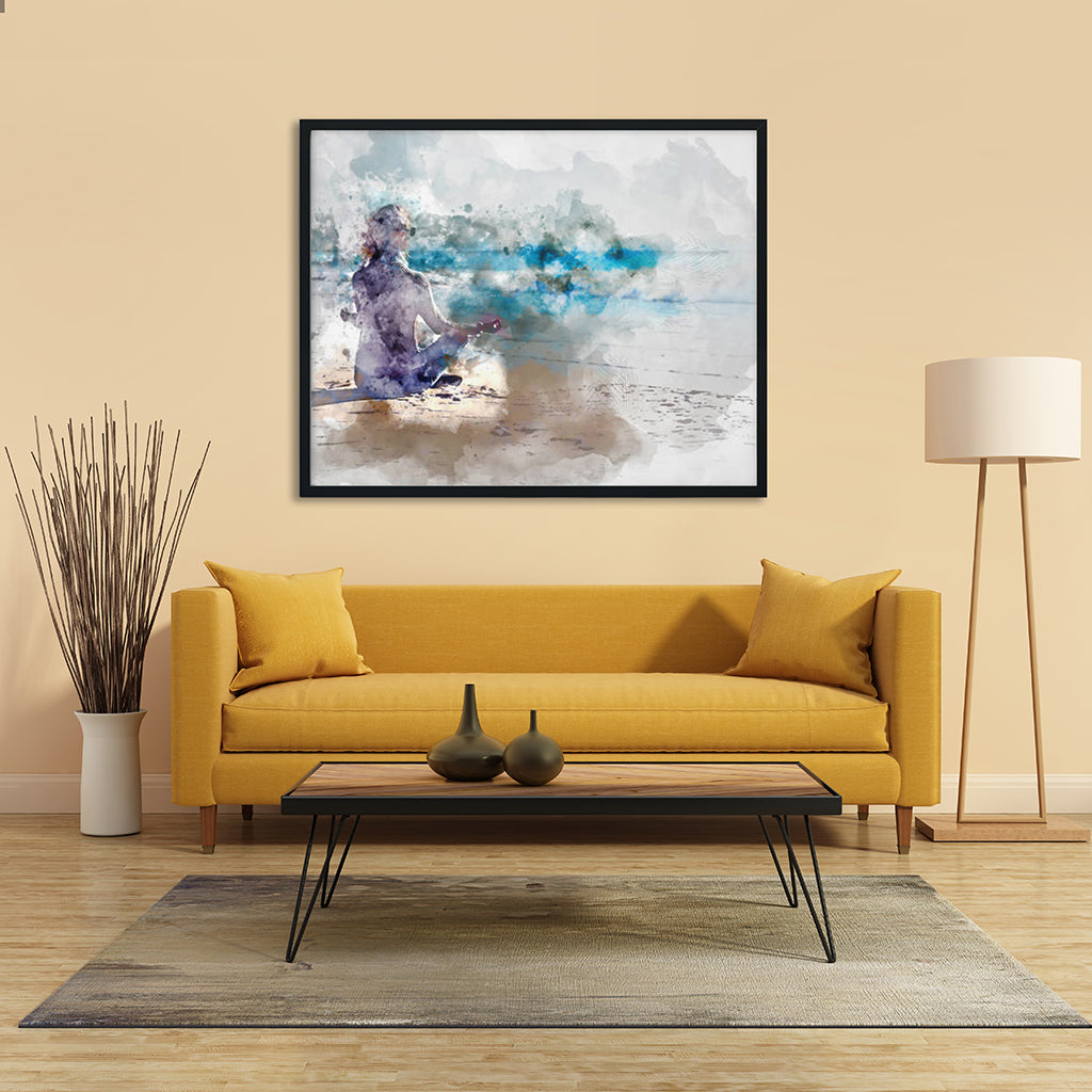 Ancient Tone Of Meditation - Meditation Wall Art