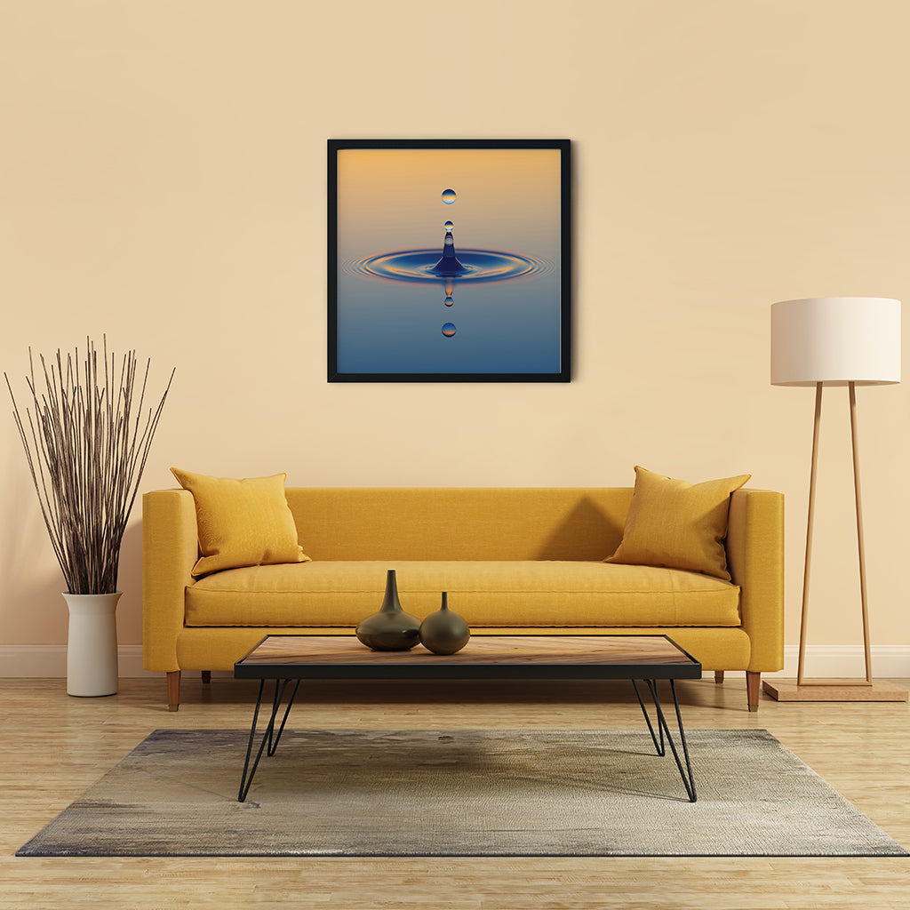 Meditation Wall Art - Mindfulness Symbol Reminder