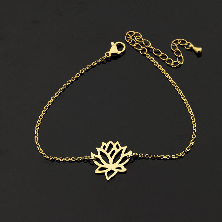 Serenity Lotus Bracelet