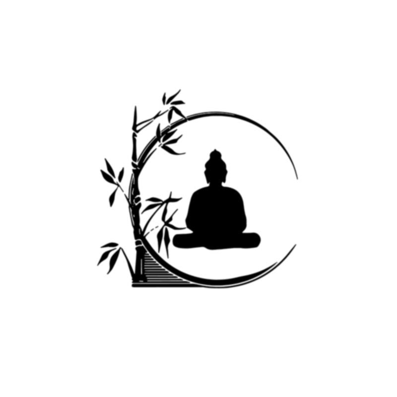 Bamboo Buddha Wall Sticker