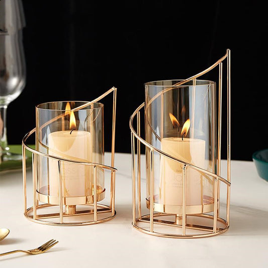 Nordic Romantic Candle Holder