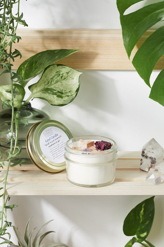 Healing Light: Grief Soy Candle