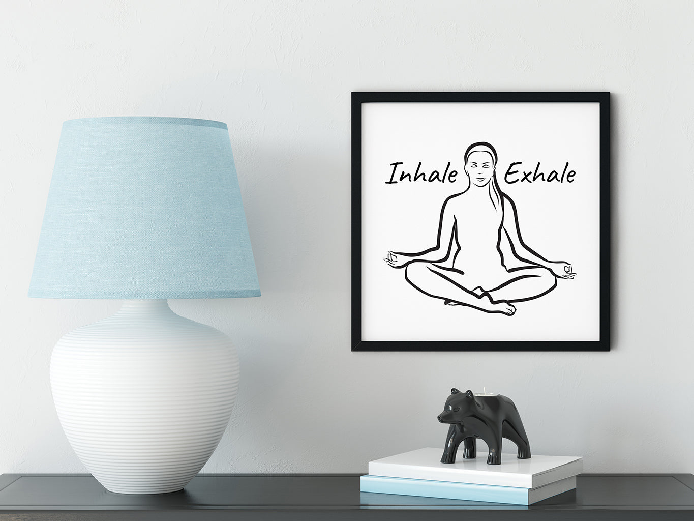 Meditation Wall Art - Inhale Exhale