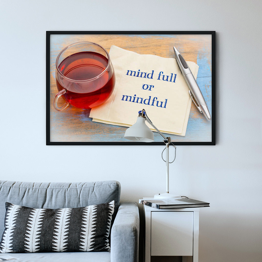 Mind Full - Meditation Wall Art