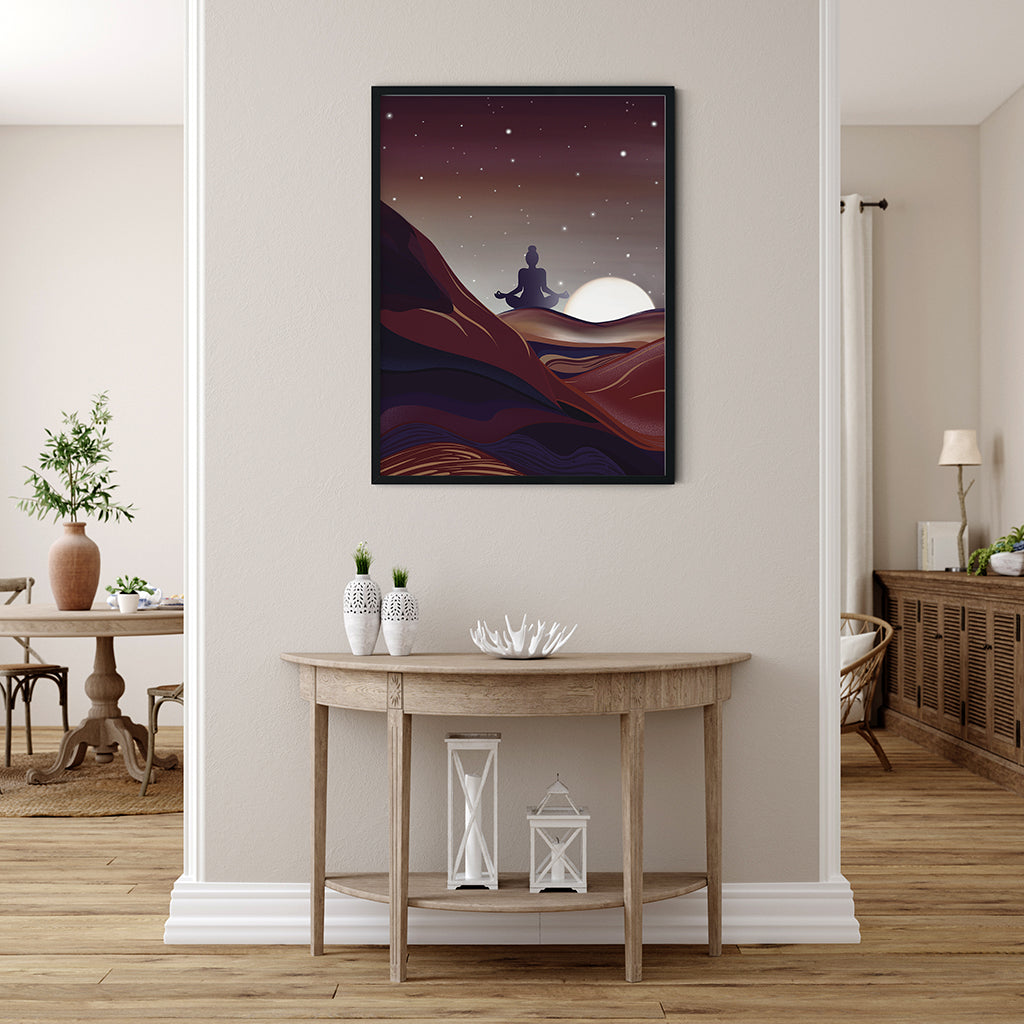 Meditation Wall Art - Desert Meditation