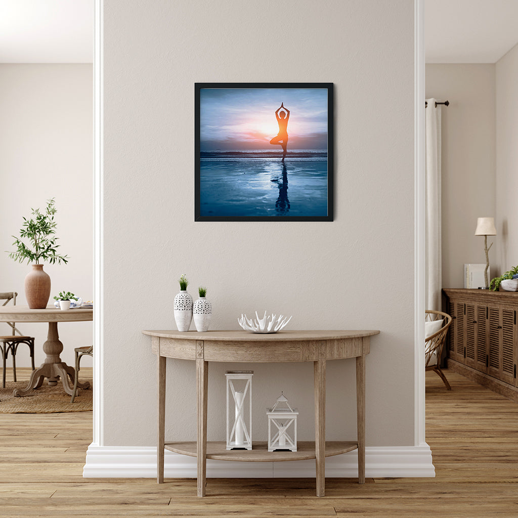 Sunrise Yoga - Meditation Wall Art