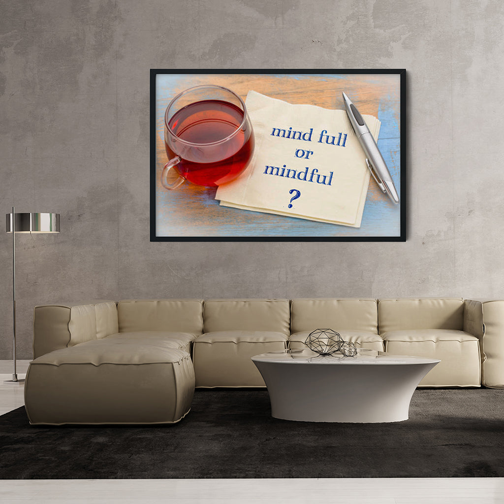 Mind Full - Meditation Wall Art