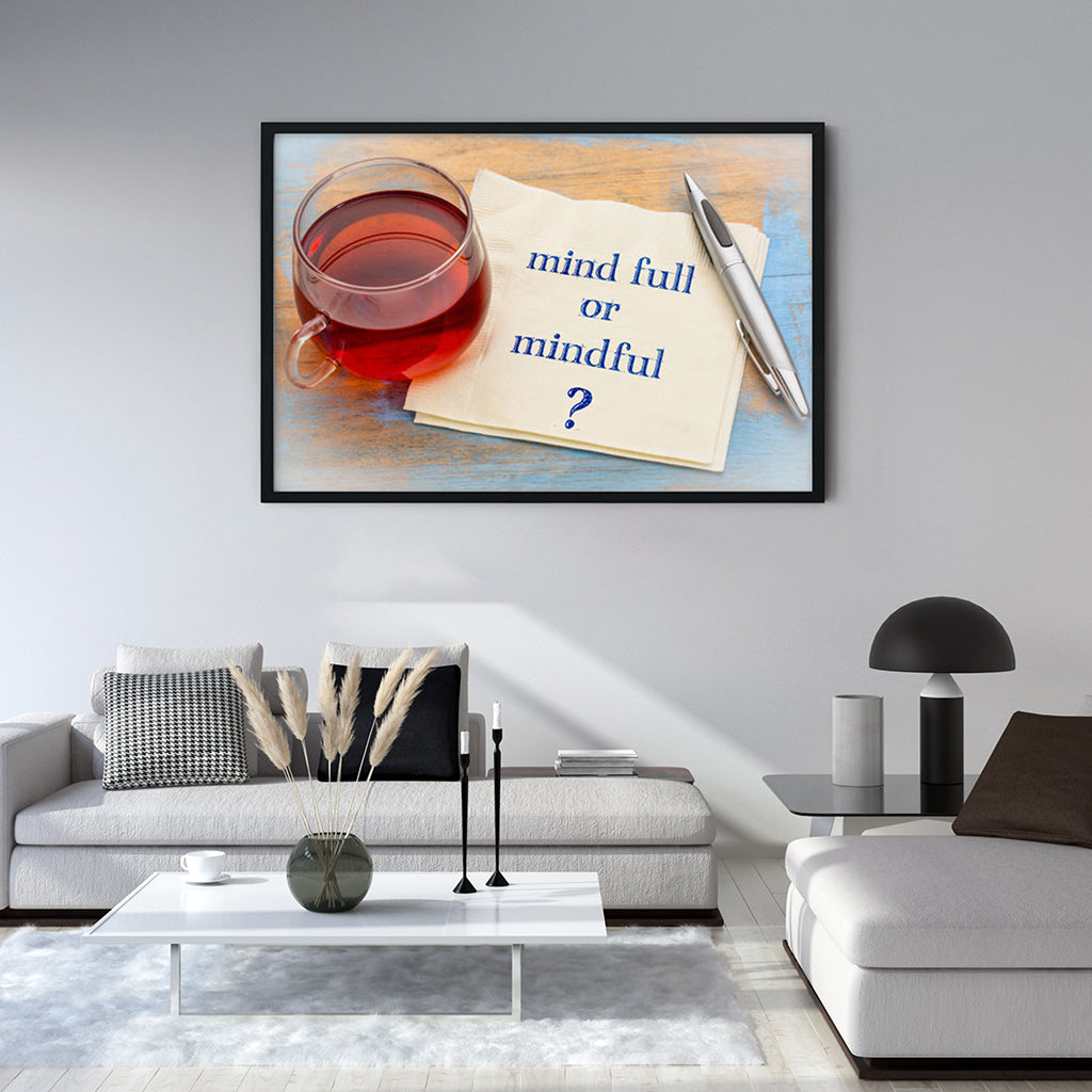 Mind Full - Meditation Wall Art