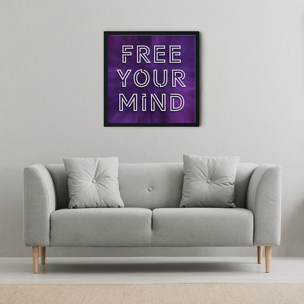 Meditation Wall Art - Free Your Mind